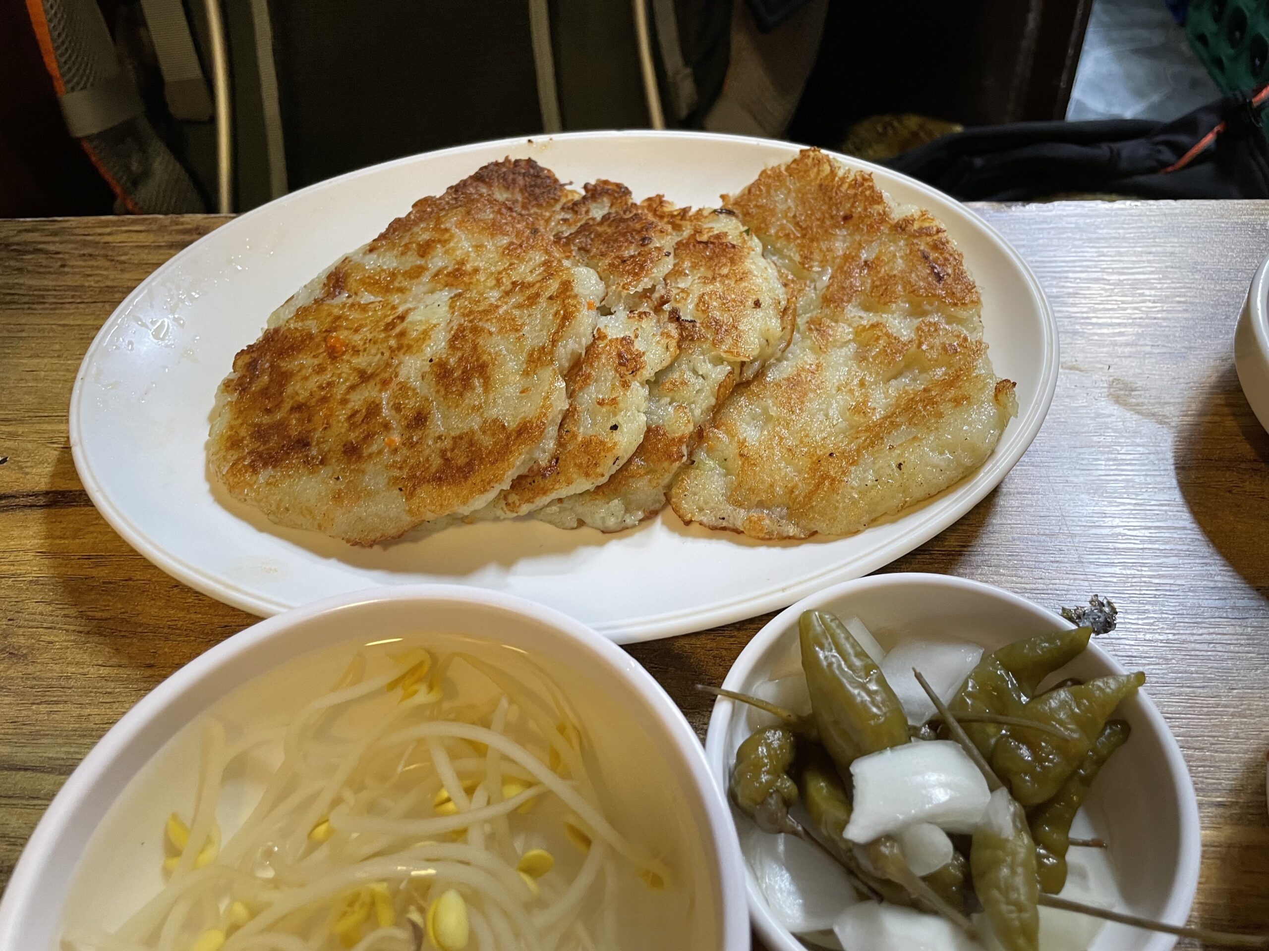 Korean potato pancakes